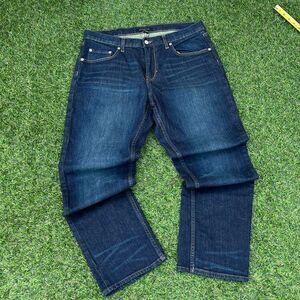 Y2K dark wash Banana-republic Men's straight leg Blue Jeans